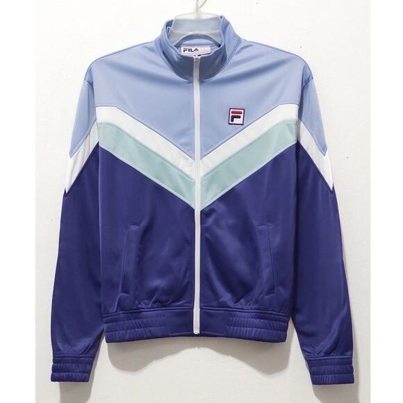 NWT: Fila - Women's Colorblock, Retro, Belen Track Jacket (size S) - Picture 1 of 2